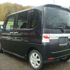 タントカスタム　ＡＴ　４ＷＤ　走行距離 ８４８３０ｋｍ　新規２年車検付き　エンジン・ミッション・足廻り調子良し　おすすめ車輌の画像