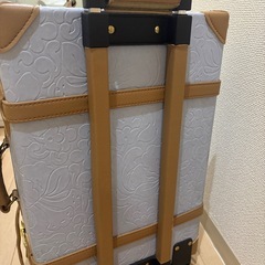 キャリーケース　
水色の画像