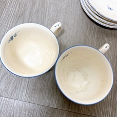 ノリタケ　クラフトーン　カップソーサーの画像