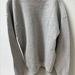 Hanes ヘインズ EcoSmart スウェット グレー 刺繍ロゴの画像