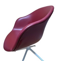 BoConcept ADELAIDE チェア (回転) レザー　レッドの画像