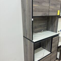 【ジャングルジャングル和歌山店】【Wa3126】レンジボード　グレー　リユースショップ リサイクルショップ 中古家具 中古家電 中古自転車 古着 冷蔵庫 洗濯機 エアコン 電子レンジ テレビ オフィス家具 ヴィンテージ アンティーク 和歌山市 岩出市 海南市 岬町 和歌山 大阪の画像