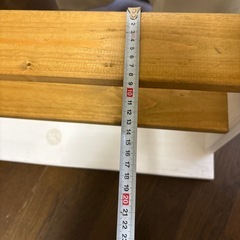 ハンドメイド飾り棚 横型の画像