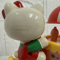 当時物 サンリオ ハローキティソフビフィギュア 指人形 鉛筆キャップ 含む 7点セット ぜんまい 現状品 SANRIO 札幌市 白石店 の画像