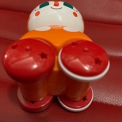 レトロ 2006年製 アンパンマン 車輪付きおもちゃ ドキンちゃんの画像
