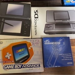 GBA&GC&ニンテンドーDS等の本体5点とソフト21本セットの画像