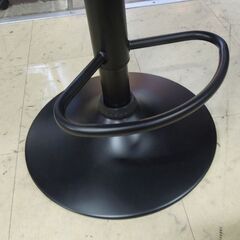 使用感少 カウンターチェア 昇降式 グレー  座面高 61.5cm～82cm ハイチェア 札幌市東区 新道東店の画像