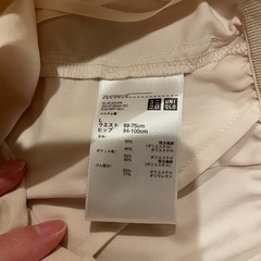 UNIQLO白スカートの画像