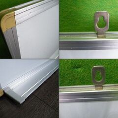 【ITOKI/イトーキ】壁掛け用 ホワイトボード 粉受け付き 1800×900mm マグネット対応■U-1006の画像
