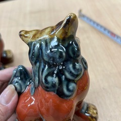 小立赤ベタシーサー）の画像