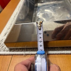 50角おこし　ステンレスナンバーフレームの画像