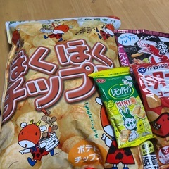 ジャンボポテチ他お菓子セットの画像