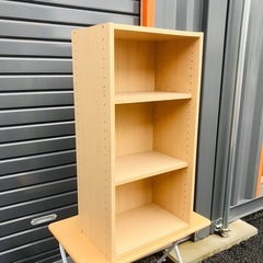 棚の高さ変えれるカラーボックスの画像
