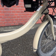YAMAHA PAS Babby 電動アシスト自転車 チャイルドシート付き　の画像