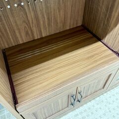 佐藤産業 キッチンボード CERISE ブラウン レンジボードの画像
