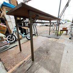 会議テーブル 折りたたみ 180㎝の画像