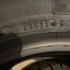 155/65R13グッドイヤー　スタッドレス　バリ溝アイスナビ2本の画像