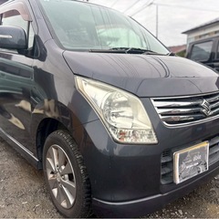 安定の人気車種！スズキ ワゴンR リミテッド★総額9.8万円★車検付き 機関良好 エアコンバッチリ！バックカメラ ETC 純正アルミ 修復歴なし！の画像