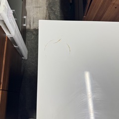 A1715🌟配送♻️設置可能‼️ニトリキッチンカウンター レンジ台 レンジボード 幅120cm ブラウン系🌟の画像