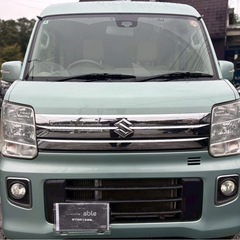 H29年式 スズキ エブリィワゴン 機関良好★総額47.8万円★カーセンサー最安値 ナビ フルセグTV Bカメラ BT音楽 ETC ターボ DA17W 衝突軽減ブレーキ 修復歴なし！の画像