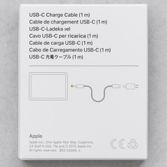 【新品未使用
】Apple 純正 Type-Cケーブル 1m 国内正規品の画像