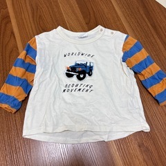 子ども服90ロンティ２枚の画像