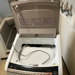 日立　ビートウォッシュ　BEAT WASH １日限定 BW-DV80A 8kg シャンパン　2016年製の画像
