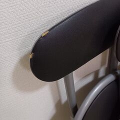 パイプスリムチェアー7脚セット(折り畳み式)の画像