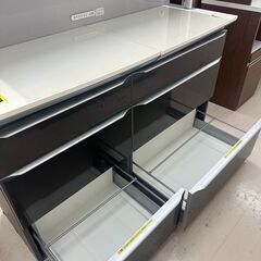 【ジャングルジャングル和歌山店】【Wa3129】レンジボード　ダークブラウン　　リユースショップ リサイクルショップ 中古家具 中古家電 中古自転車 古着 冷蔵庫 洗濯機 エアコン 電子レンジ テレビ オフィス家具 ヴィンテージ アンティーク 和歌山市 岩出市 海南市 岬町 和歌山 大阪の画像