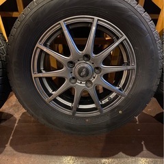 アイスガード7 195/65r15 24年製　YOKOHAMA スタッドレス ホイール付き 4本セットの画像