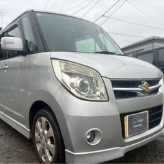 掘り出し車両！走行距離84000キロ スズキ パレット XS★総額13.8万円★車検付き 機関良好 社外ナビ ワンセグTV ETC 左パワスラ 純正アルミ 早いもの勝ち！！の画像