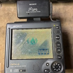 ジャンク　SONY GPX-5 ポータブルナビゲーションシステム　の画像