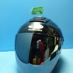 R517　オージーケーカブト　OGK KABUTO　ヘルメットL　ブラックの画像