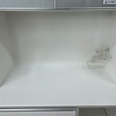 ★リユースのサカイ高崎店★TJ13123 NITORI レンジボード 白 H200.5×D50.5×W89.5 クリーニング済みの画像