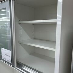 ★リユースのサカイ高崎店★TJ13123 NITORI レンジボード 白 H200.5×D50.5×W89.5 クリーニング済みの画像