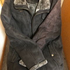ボア付きブルゾンの画像
