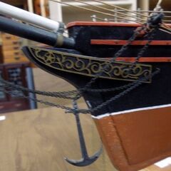 カティ・サーク 模型 完成品 台付き オブジェ CUTTY SARK 全長74cm 札幌市東区 新道東店の画像
