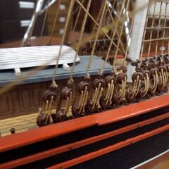 カティ・サーク 模型 完成品 台付き オブジェ CUTTY SARK 全長74cm 札幌市東区 新道東店の画像