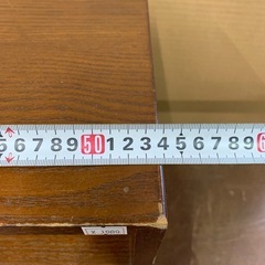 ★昭和レトロ★アンティーク 電話台 FAX台 チェスト・高さ44cm×横幅54cm×奥行き29cm ※商品の詳しい状態や寸法等は現物にてご確認ください。の画像