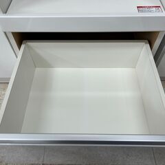 ★リユースのサカイ高崎店★TJ13122  食器棚 白 H180×D50.5×W59 クリーニング済みの画像