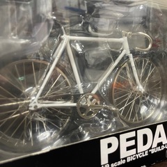 pedal ID 1/9 スケール 精巧 ロードバイク 模型 ホワイト フィギュア 模型 おもちゃ 1022-013の画像