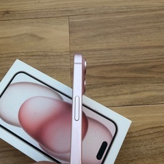 【超美品】iPhone15 ピンク 128GB SIMフリー バッテリー87%の画像
