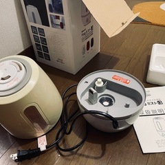PRISMATE（プリズメイト） アロマ超音波式加湿器 Fogミスト3（BBH-63）　アロマオイルを使用できるアロマトレー付属　タンク容量約2.5L ミネラルカートリッジの画像