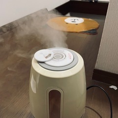 PRISMATE（プリズメイト） アロマ超音波式加湿器 Fogミスト3（BBH-63）　アロマオイルを使用できるアロマトレー付属　タンク容量約2.5L ミネラルカートリッジの画像