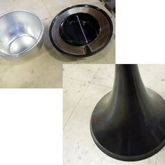 スタンド灰皿 回転ギミック付き スモーキングスタンド 自立式 店舗備品 オフィス 札幌市東区 新道東店の画像