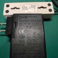 USB給電タップ typeA×3 ケーブル1.8m IKEA (配送可能)の画像