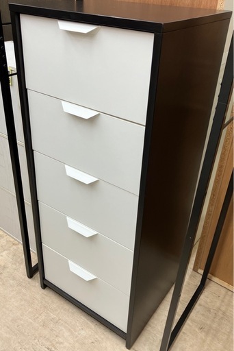 【値下げしました！！】IKEA/イケア 5段ハイチェストNo.2708● ※現金、クレジット、スマホ決済対応
