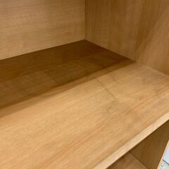 ★リユースのサカイ高崎店★TJ13128  食器棚 ライトブラウン H171×D46.5×W120 クリーニング済みの画像
