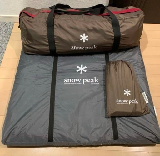 スノーピーク　ランドブリーズ4 グランドシート&フロアマットセット
