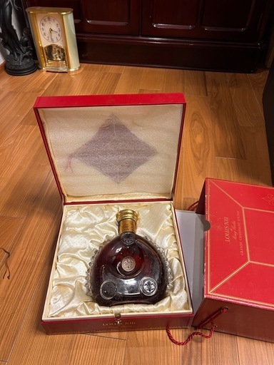 未開封・レミーマルタン ルイ13世 金キャップ　替栓付き ・四角形箱